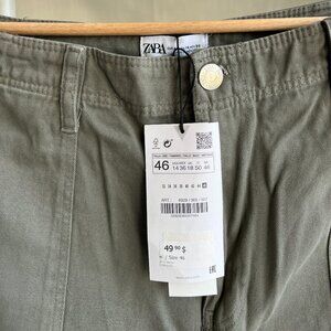 Zara Khaki Trousers